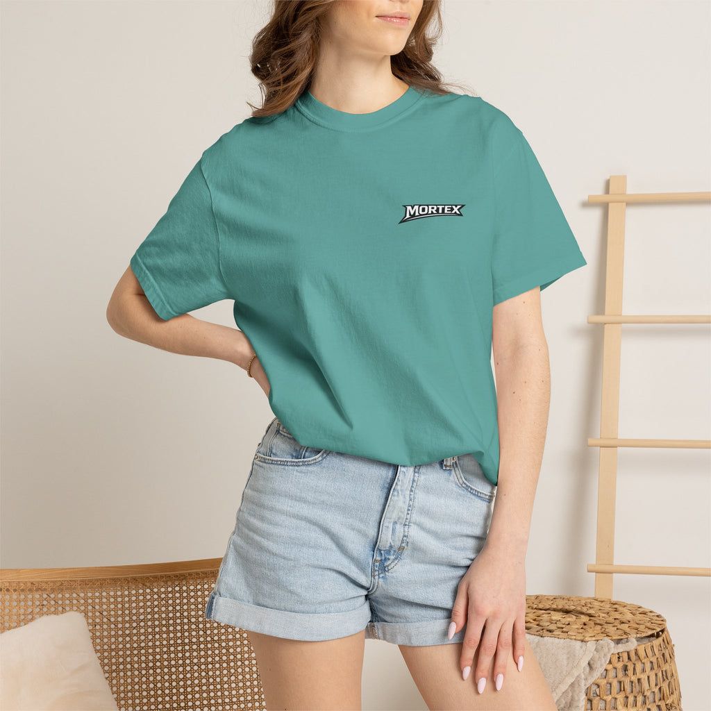 Adventure Awaits T-Shirt — Vintage Jeep Mountain Camping Graphic Tee